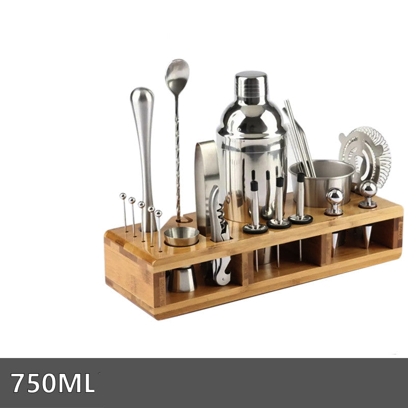 Cocktail-Shaker-Set aus Edelstahl