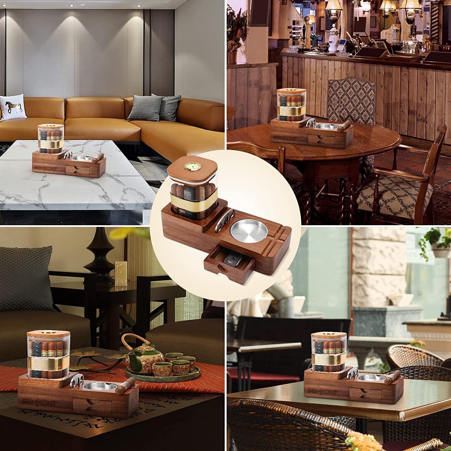 Tischaufbewahrungsbox für Zigarren