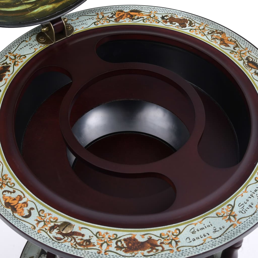 Globe Bar mit Flaschenregal