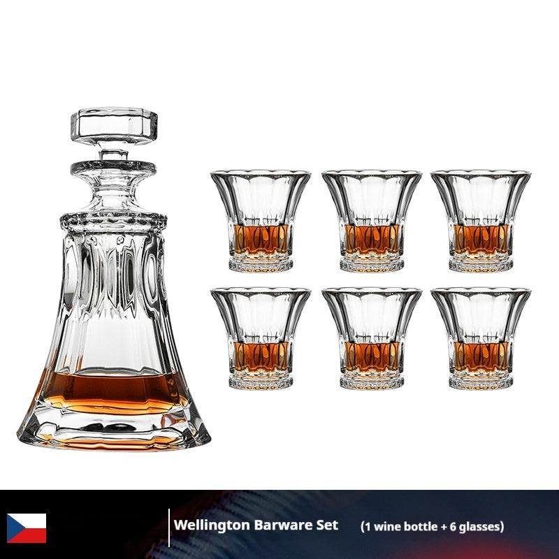 Importiertes Kristallglas für Whisky